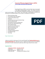 International Journal of Pharmacological Sciences (IJPS)