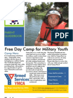 Free Day Camp For Military Youth: Parent Guidebook