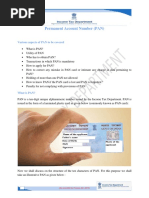 1.permanent Account Number (Pan)