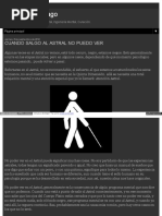 Cuando Salgo Al Astral No Puedo Ver