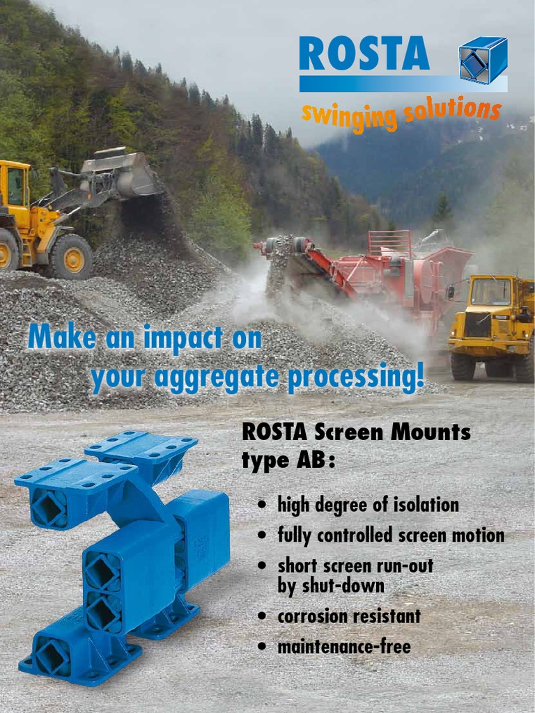 ROSTA Screen Mounts and Motorbases | PDF