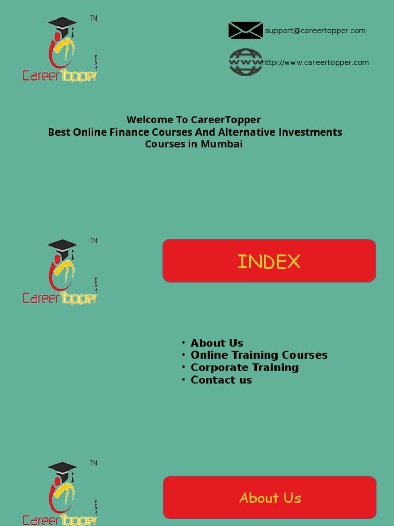 CAIA Course Details in India | PDF | Business