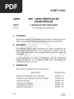 Norma SCT M MMP 1-01-03 | PDF | Muestreo (Estadísticas) | Residuos