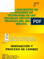 PRIMER ENCUENTRO DE PROFESORES DE TECNOLOGÍA DE LAS