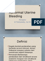 (PR) Abnormal Uterine Bleeding