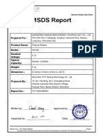 EX MSDS Report