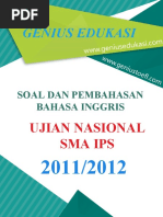 Download Soal Dan Pembahasan UN Bahasa Inggris SMA IPS 2011-2012 by Genius Edukasi SN314961036 doc pdf