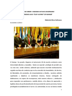 Discurso de Orden Vigesimo Octavo Aniversario PDF