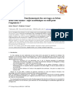 Modélisation Du Fonctionnement Des Ouvrages en Béton Armé Sous Séisme