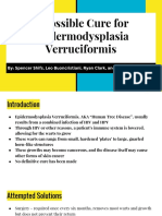 Epidermodysplasia Verruciformis - A Possible Cure