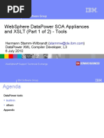 WebSphere DataPower SOA Appliances and XSLT Part 1