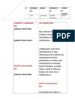 MODELO ROTEIRO RÁDIO