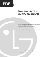 Manual Televisor LG 29fs4rk Chassis-Cw62c