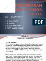 Penyebaran Islam Di Timor Leste