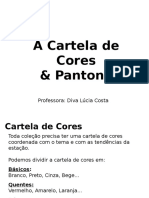 Aula Cartela de Cores - Pantone