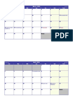 Calendario Marzo Abril Mayo Junio