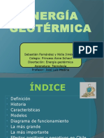 Energia Geotermica