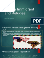 African Immigrant and Refugee Presntaion2