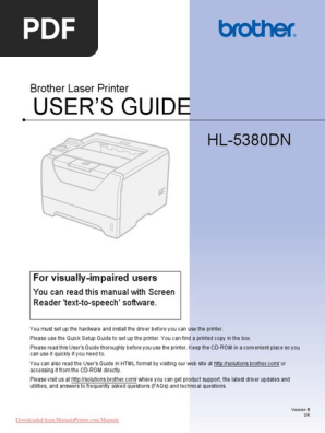 Brother HL 5380DN