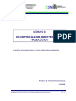 Curso General de Formación de Actuantes en Emergencias Nucleares. TEMA 00. Conceptos Básicos Sobre Protección Radiológica