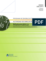 Activ Simulacion Matematica ONE 2013 PDF