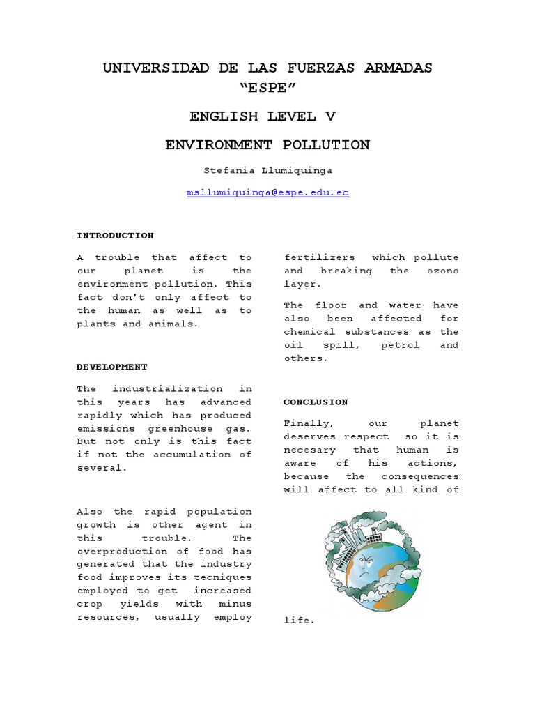 Understanding Environmental Pollution | PDF | Science & Mathematics