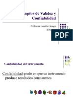 Validez y Confiabilidad