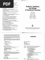 Analysis, Synthesis. 3º. Turton | PDF
