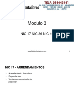 Modulo 3 Presentacion NIC 17 NIC 36 NIC 40 Club de Contadores PDF