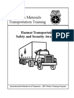 Hazmat Transportation & Security Awareness Training