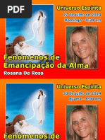 Fenomemos de Emancipacao Da Alma-RosanaDR