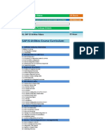 SAP Is-Utilities Course Content Details