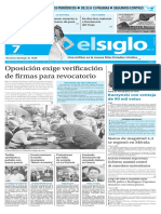 Edición Impresa El Siglo 07-06-2016