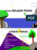 Mari Belajar Puasa