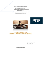 Tarea 1. Cuadro Comparativo Deberes y Derechos Del Trabajador PDF