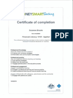 Money Smart Certificate B