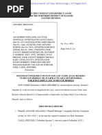 Melongo v. Spizzirri Et Al: 6/3/16 Motion by Carol Spizzirri To Recuse Julia Rickert, Judge John Z. Lee