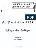 Dannhauser - Solfege Des Solfeges Book 1 - K2opt