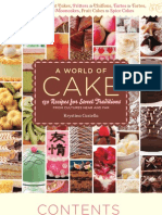 A World of Cake - Book Layout and Design (Samples Pages)