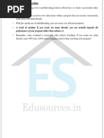 4.11 Using Multithreading: Performance of Your Program Rather Than Enhance It