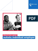 How to Be a Great Autistic Individual Employer