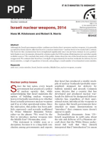 Israeli nuclear weapons, 2014.pdf