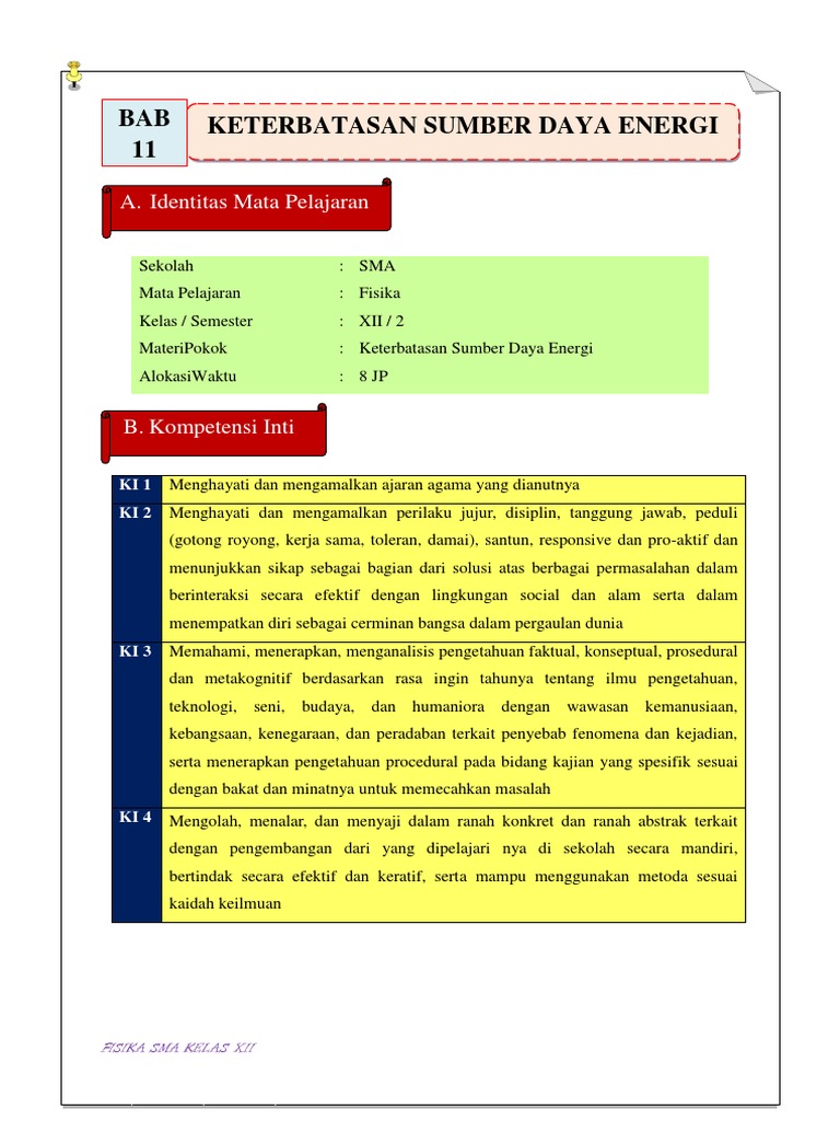 Bahan Ajar KD 3.11 Kelas XII Semester 2