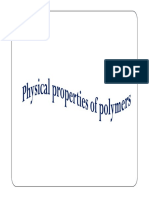 Physical and Mechanical Properties of Polymers