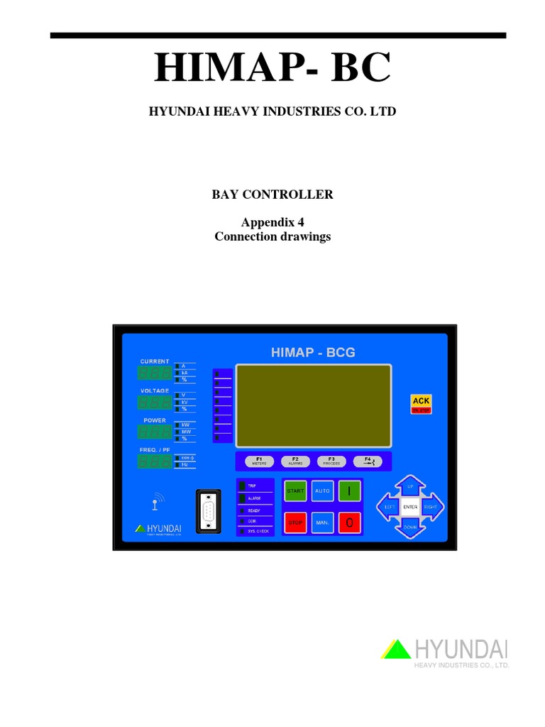 HIMAP Connection Drawings for Hyundai | PDF | Electromagnetism ...