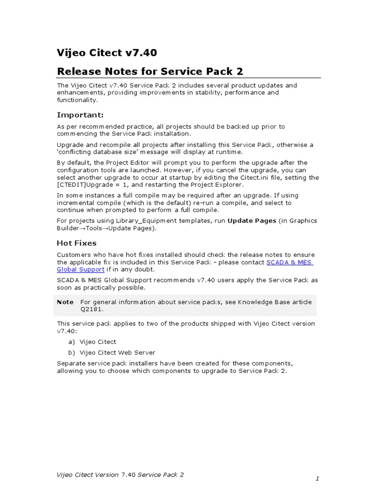 Citect Scada Software Protection Failure