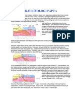 Sejarah Geologi Papua