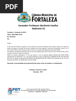 Ofício  409.GAB21-2016