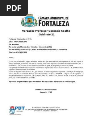 Ofício  410.GAB21-2016