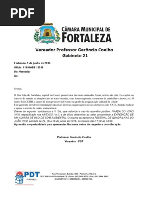 Ofício  414.GAB21-2016